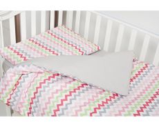 Змінна постіль 3 ел Twins Happy 3033-TH-30008, wave pink